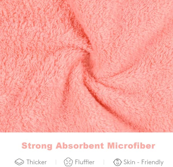 3 st - ljusrosa [1-pack] + blå + lila [2-pack] - mössa för torrt hår