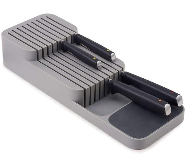 Bestikbakke Organizer - Knivholder Grå