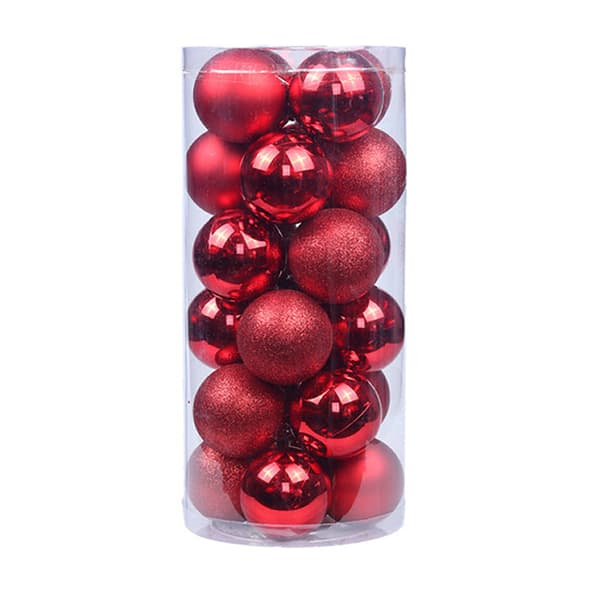 Julgranshänge-röd 4CM
