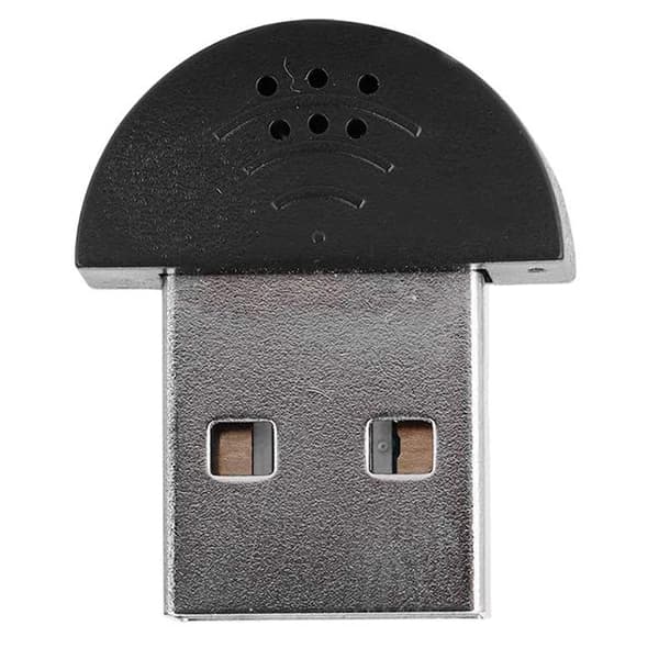 USB-mikrofoni - musta