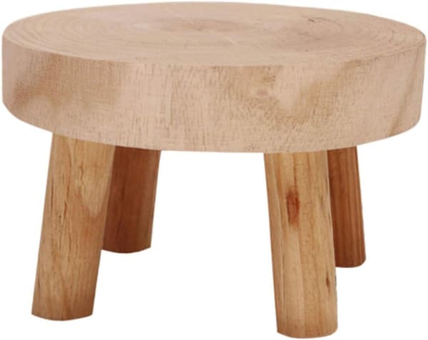 Träfärg-L:20*9(benhöjd 6CM)-blomkruksställ