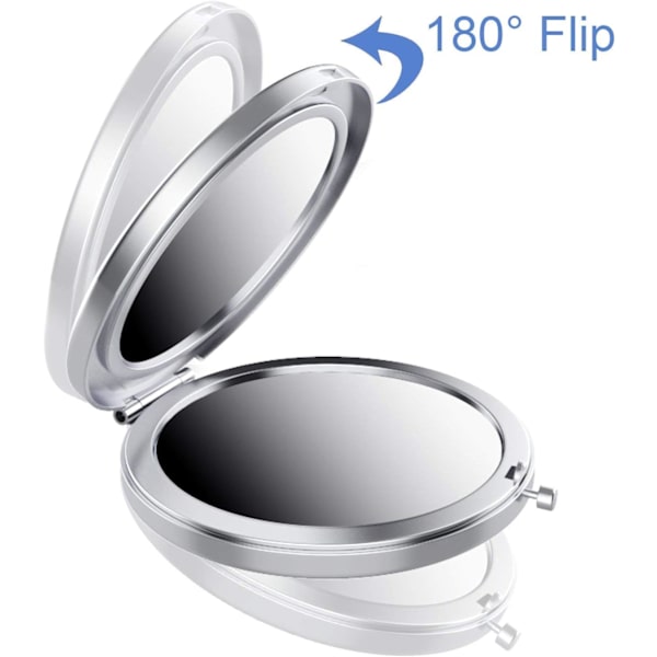 Silver sminkspegel