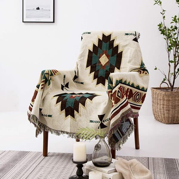 Sucre jacquard sofateppe - 130*180cm - sofateppe