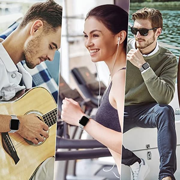 iWatch-ranneke 42-45mm hopea