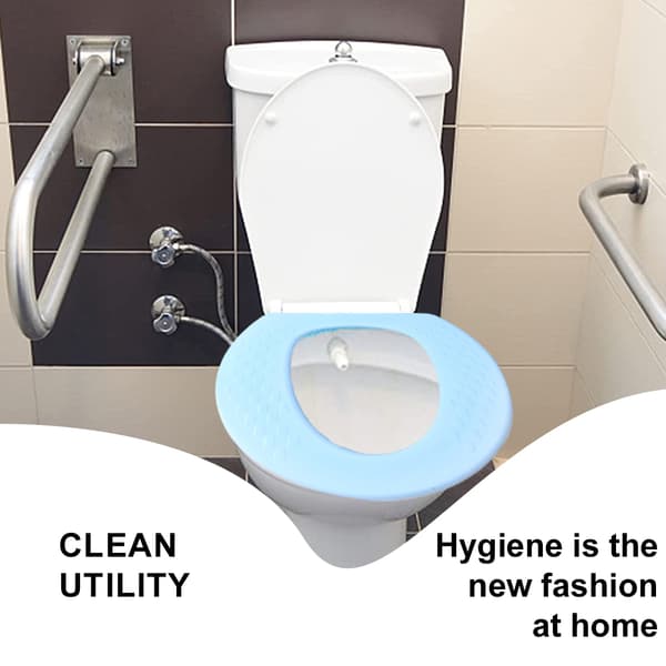 EVA vedenpitävä WC-istuin - sininen raita