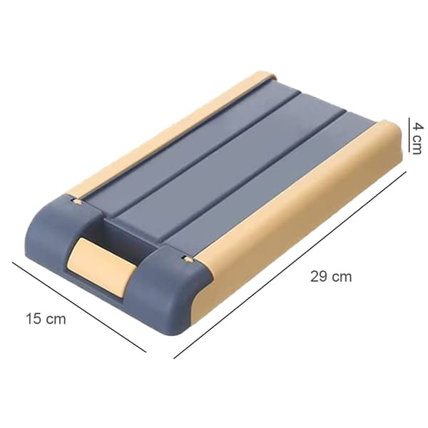 29*15*4CM Skrivbordslåda Förvaringslåda - Mörkblå