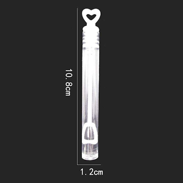 Black Friday Såpbubblor Mini Bröllopsfest 48-pack - transparent transparent Transparent