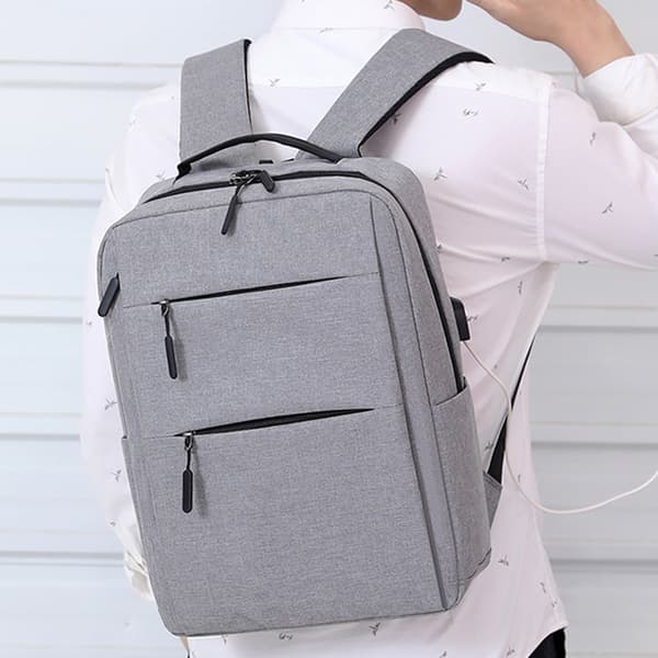 15,6 tommer laptop taske - grå