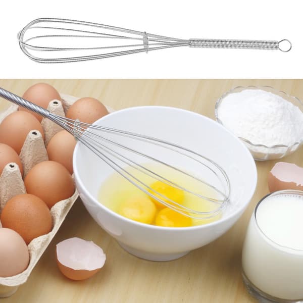 8 STK Fjær Eggvisper Eggmikser-10 Tommer
