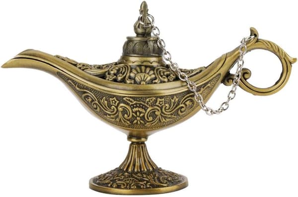Ønskelampe Aromaterapi Brænder - Bronze - 1 stk