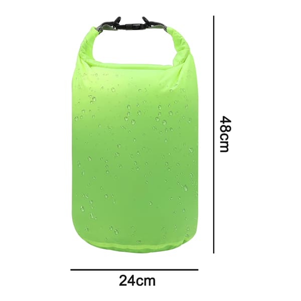 Utomhus multifunktionell drivande förvaringsväska - fluorescerande grön 20L