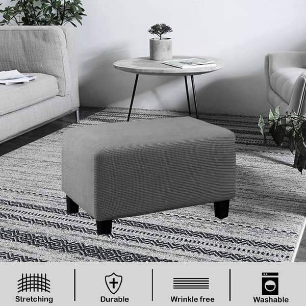 Soffpall skyddsöverdrag - ny grå - XL: längd 83-116cm, bredd: 63-81cm