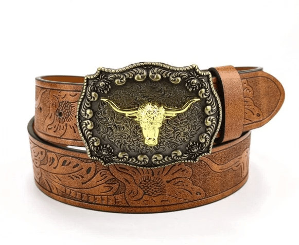 Western cowboybältesspänne, herrbälte