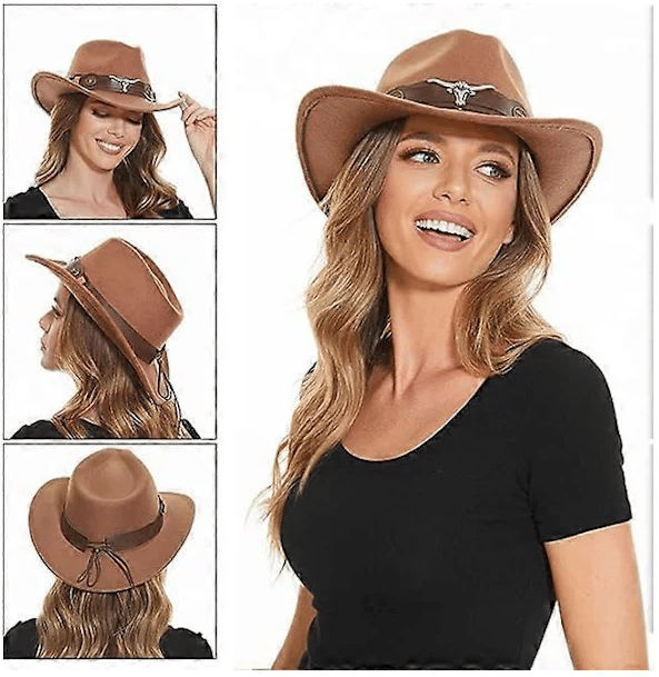 Cowboyhat i westernstil
