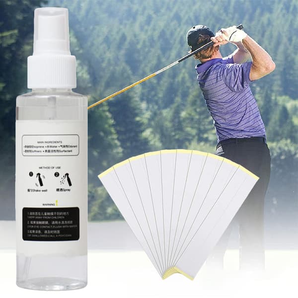 Giftfri golfgrepplösning 15 tejper Brandsäker klubbomslagsspray
