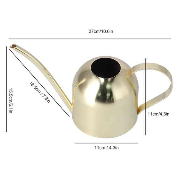 1 stk. vannkanne - gull/1000ML