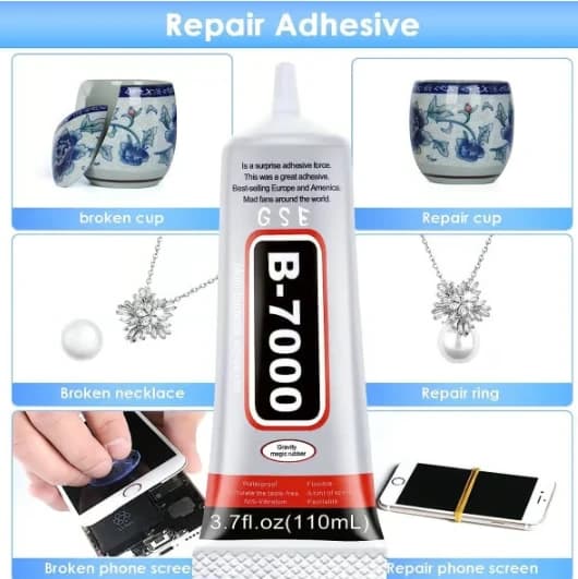 B7000 Hobbylim for Rhinestones, 110 ml / 3,7 fl oz, Klar