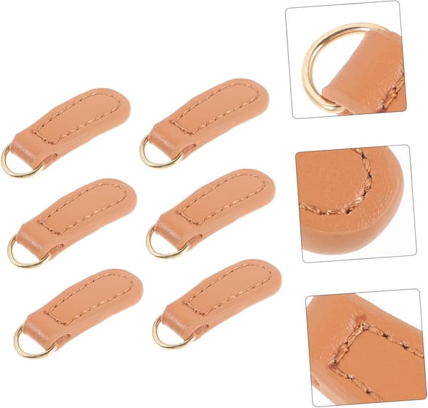 St Leather Zipper Pulls for Jackets and Clothes Portable and Easy to Replace