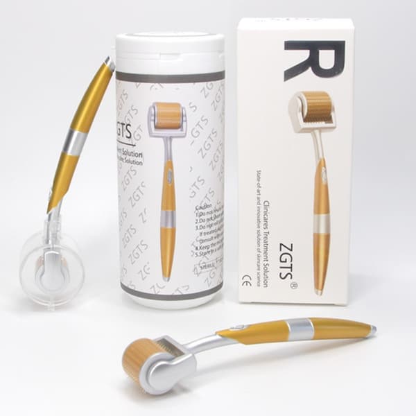 Microneedle roller för att främja hårväxt, unisex verktyg för hårbottenvård.