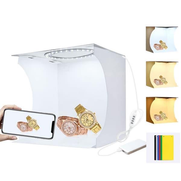 3 farvetemperatur LED Studio-20cm Ringlys-PU5023