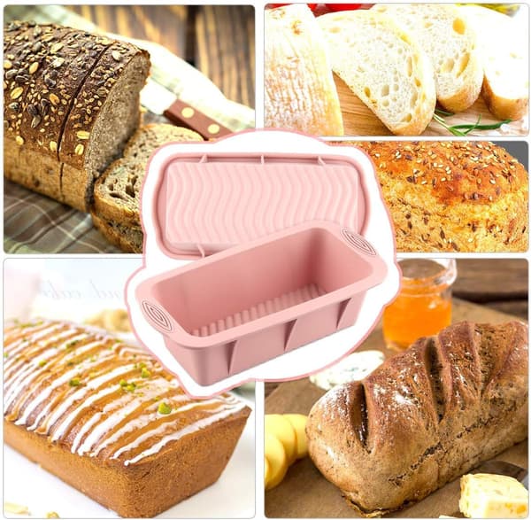 2 stk Bakekakeform-Nordisk Rosa
