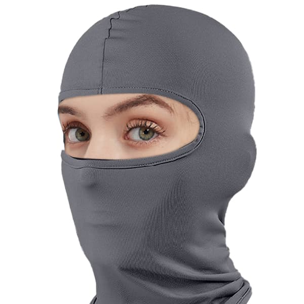 Maske Hodeplagg-Mørk Grå