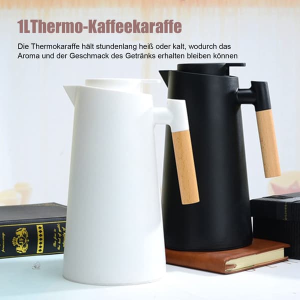 Kaffekanne-1L Svart
