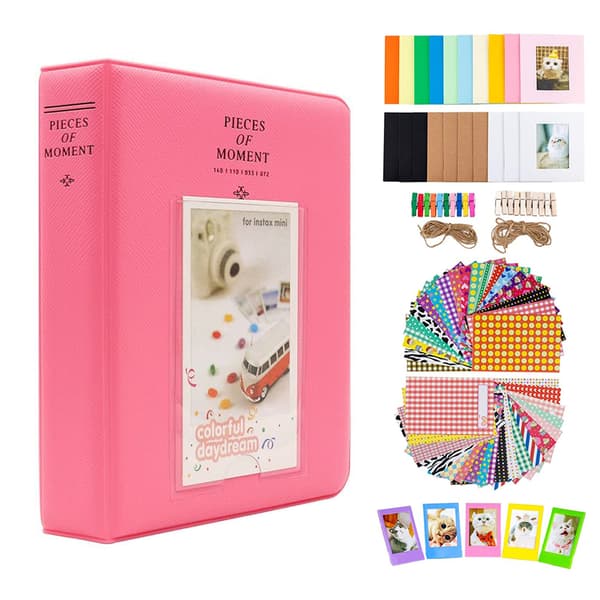 Polaroid kamera universelt tilbehør - Fire Pink