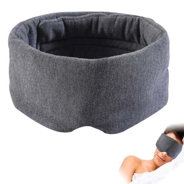Lysblokkerende sovemaske - Heather Grey