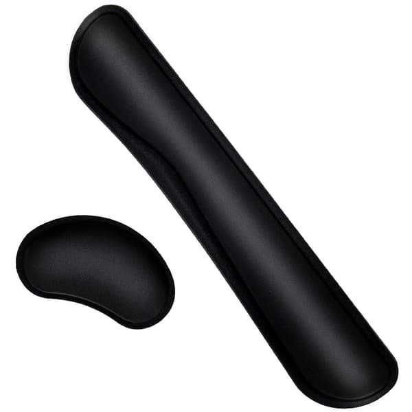 Håndledds musematte-tastaturmatte + lite støttesett