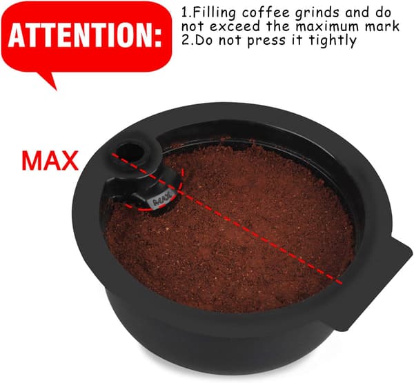 Genanvendeligt kaffefilter - Bosch kapsel 180ML