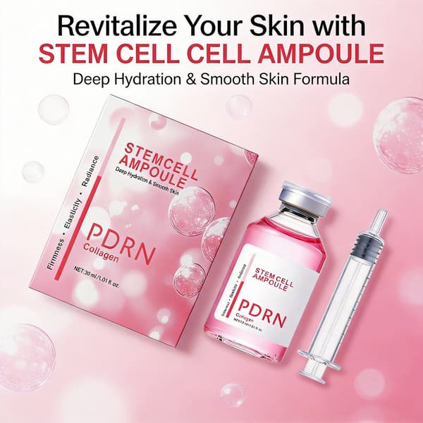 Stamcelleampulleessens Rosa PDRN Ampulle Kollagenserum 1pcs