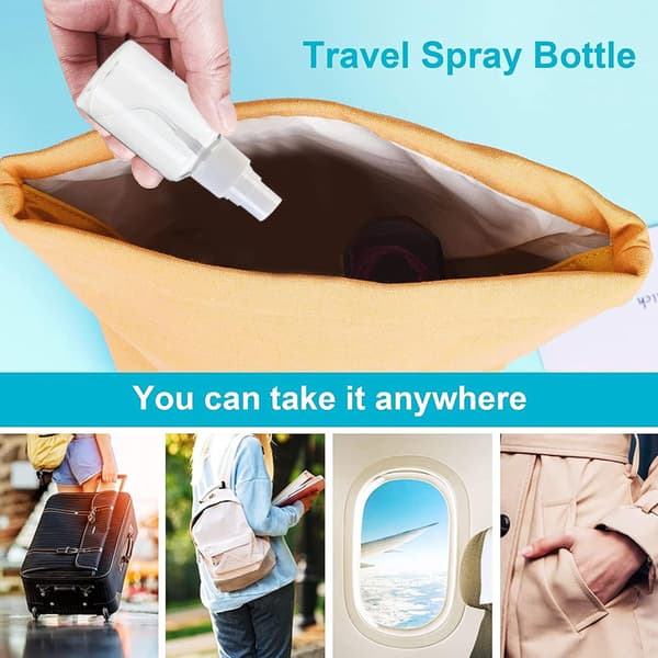 3 kpl suihkepullo - 50 ml paksu