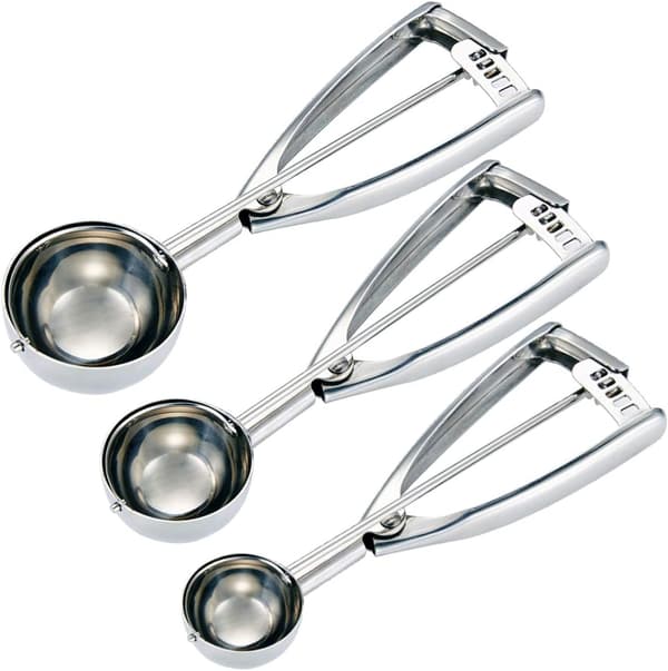 3PCS glassskopa, 4CM+5CM+6CM