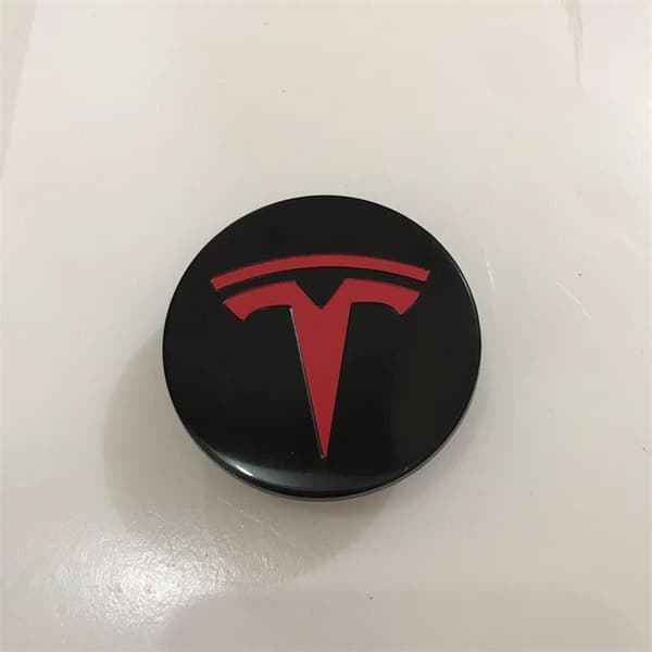 Tesla senterkopp - hjullogo 56mm
