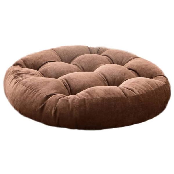 1 st sittdyna golvmatta (brun - stor cirkeldiameter 55)