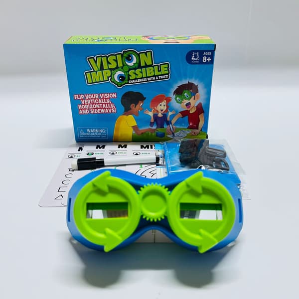 Vision Impossible Inversion Goggles – 360-graders justerbart flip-linse udfordringsspil