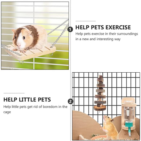 1 st Hamsterleksakskombinationsset - B92106 - 13 delar - som visas