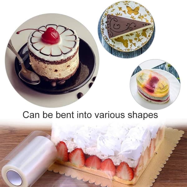 2 stk-Kake mousse kant-8cm mousse kake kant, 10cm mousse kake kant