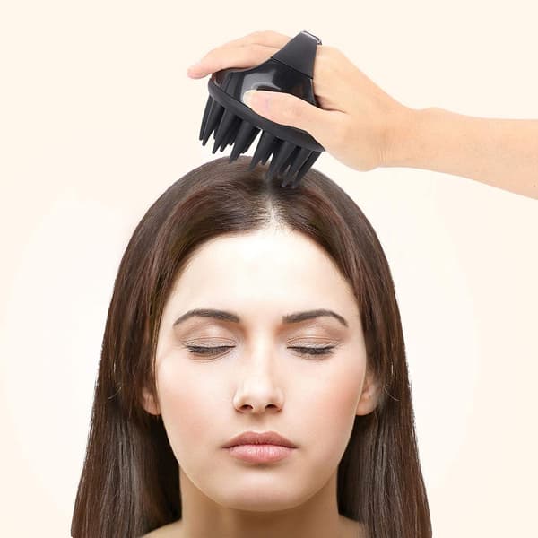 Hovedmassagebørsterenser - Sort