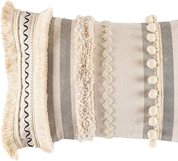 Beige kugle 30x50cm pudebetræk