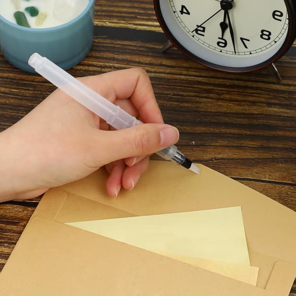 10 Pieces Letter Sealer Envelope Sealer Pen-Shaped Envelope Moistener