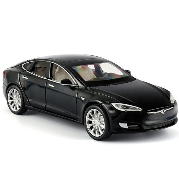 1 stk. Tesla Model Legetøjsbil - Sort