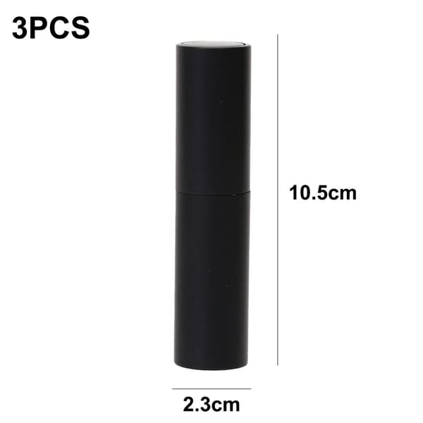 3 stk. sprayflaske - 10 ml - sort