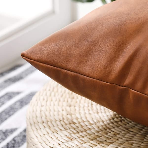 2 stk putetrekk*brun-30*50cm