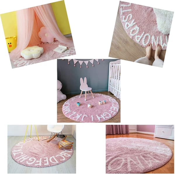 1 stk. polyestertæppe (04 pink 80*80cm imiteret kashmir)