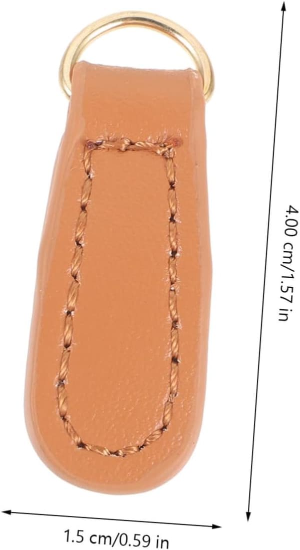 St Leather Zipper Pulls for Jackets and Clothes Portable and Easy to Replace