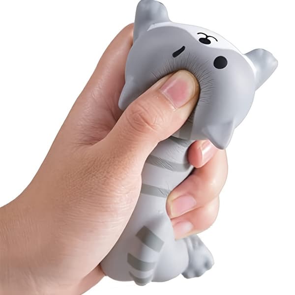 Ergonomisk Håndleddsstøtte - Søt Sakte PU Musematte grey