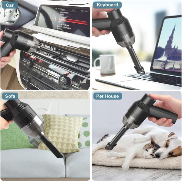 USB støvsuger (USB støvsuger 4W sort)