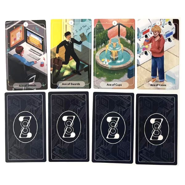 2 x 7 cm 78-korts Tarotstokk (78 Stories Tarot)